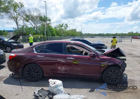 2013 Honda Accord Ex-L from USA, damaged, VIN 1HGCR2F87DA051993